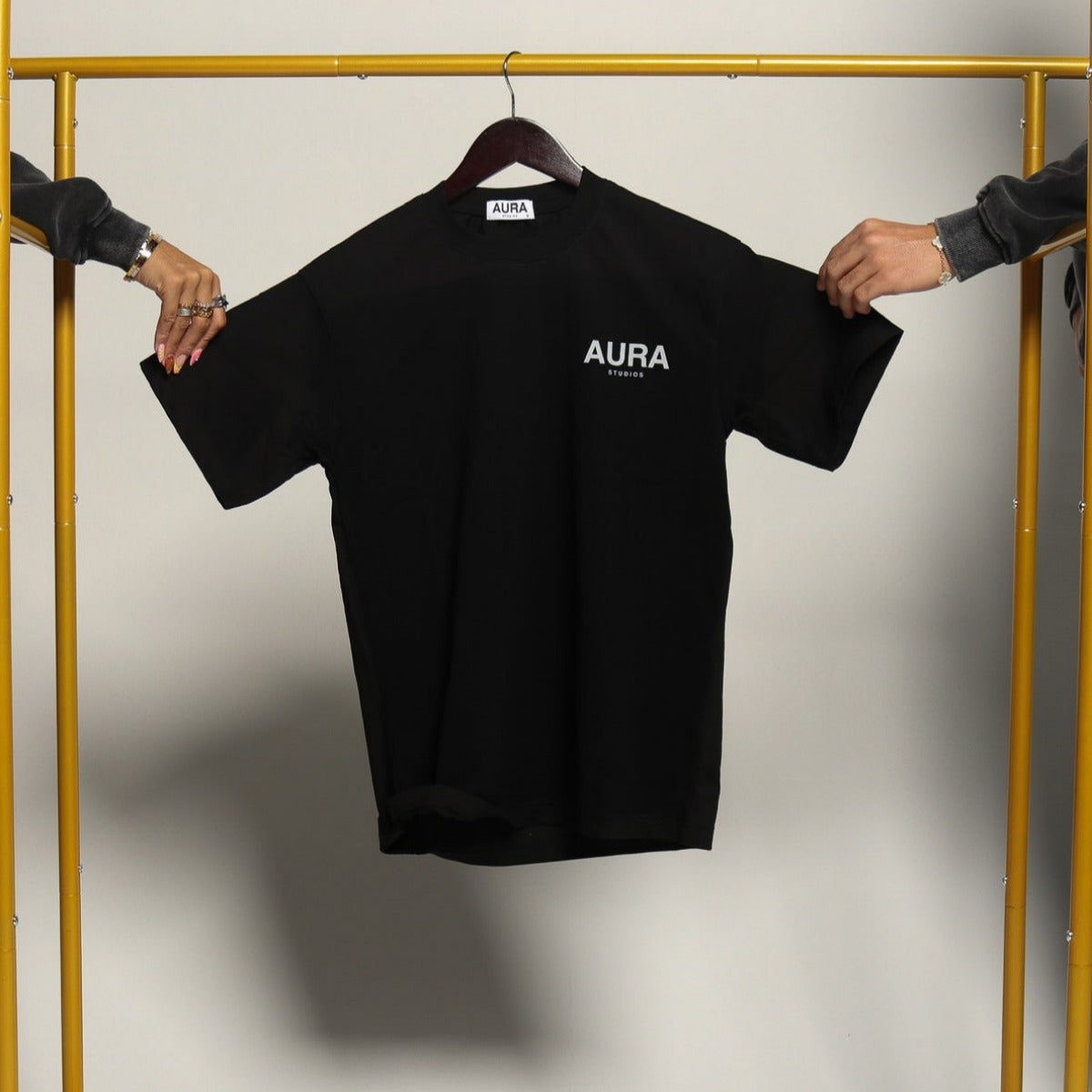 Aura Studios Black Classic Tee